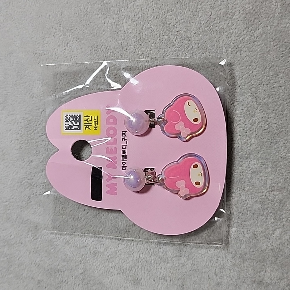 My Melody Clip Earrings